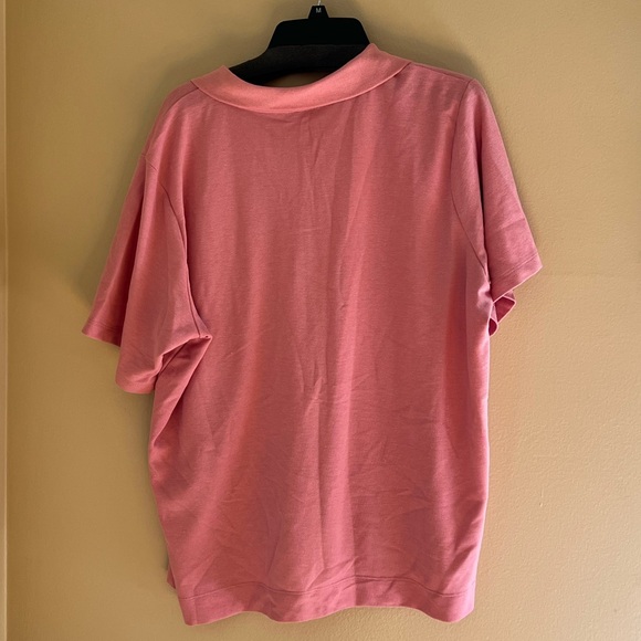 ▫️HASTING & SMITH: Women’s 2XL, pink short sleeve polo w/buttons, NWOT▫️ - Picture 8 of 8